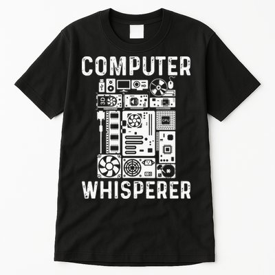 Funny Computer Geek Tech Nerd Gift Men Women Cool Support Tall T-Shirt