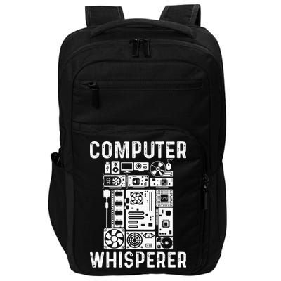 Funny Computer Geek Tech Nerd Gift Men Women Cool Support Impact Tech Backpack