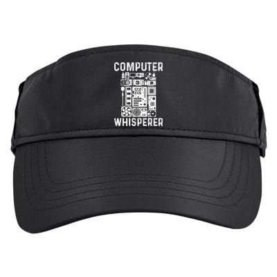 Funny Computer Geek Tech Nerd Gift Men Women Cool Support Adult Drive Performance Visor
