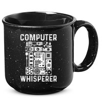 Funny Computer Geek Tech Nerd Gift Men Women Cool Support 15oz Campfire Ceramic Mug