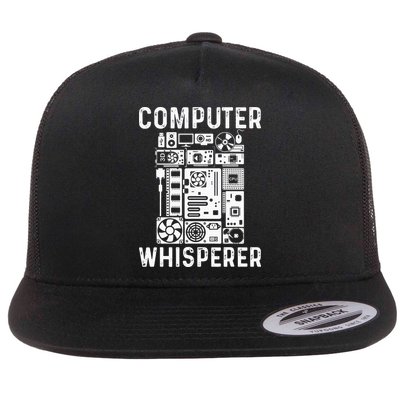 Funny Computer Geek Tech Nerd Gift Men Women Cool Support Flatbill Hat