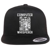 Funny Computer Geek Tech Nerd Gift Men Women Cool Support Flatbill Hat