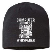 Funny Computer Geek Tech Nerd Gift Men Women Cool Support Sustainable Beanie