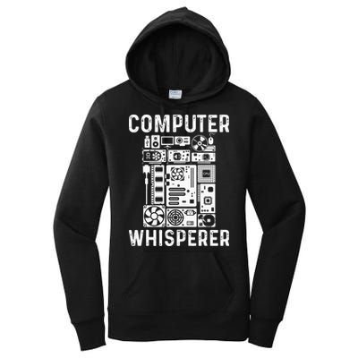 Funny Computer Geek Tech Nerd Gift Men Women Cool Support Women's Pullover Hoodie