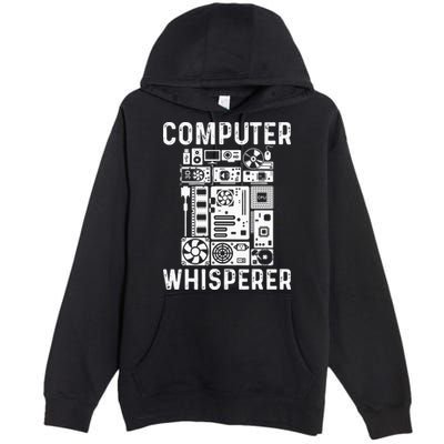 Funny Computer Geek Tech Nerd Gift Men Women Cool Support Premium Pullover Hoodie