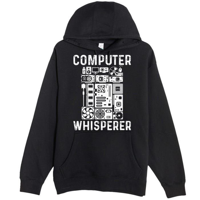 Funny Computer Geek Tech Nerd Gift Men Women Cool Support Premium Pullover Hoodie