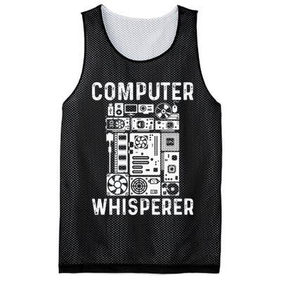 Funny Computer Geek Tech Nerd Gift Men Women Cool Support Mesh Reversible Basketball Jersey Tank