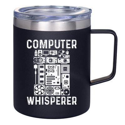 Funny Computer Geek Tech Nerd Gift Men Women Cool Support 12oz Stainless Steel Coffee Mug