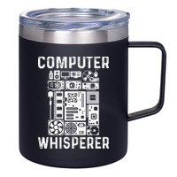 Funny Computer Geek Tech Nerd Gift Men Women Cool Support 12oz Stainless Steel Coffee Mug