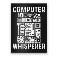 Funny Computer Geek Tech Nerd Gift Men Women Cool Support Poster