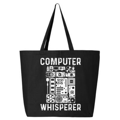 Funny Computer Geek Tech Nerd Gift Men Women Cool Support 25L Jumbo Tote