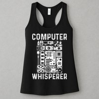 Funny Computer Geek Tech Nerd Gift Men Women Cool Support Womens Tank Top