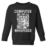 Funny Computer Geek Tech Nerd Gift Men Women Cool Support Toddler Sweatshirt