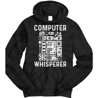 Funny Computer Geek Tech Nerd Gift Men Women Cool Support Tie Dye Hoodie