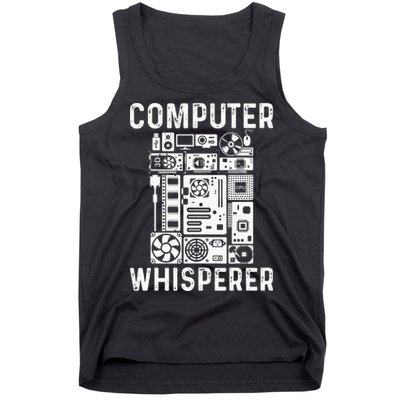 Funny Computer Geek Tech Nerd Gift Men Women Cool Support Tank Top