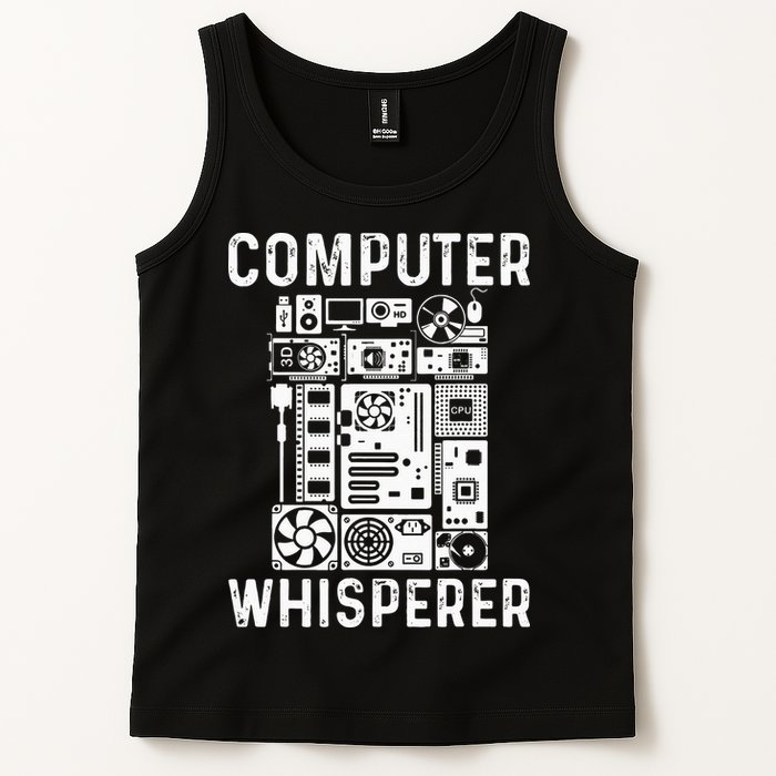 Funny Computer Geek Tech Nerd Gift Men Women Cool Support Tank Top