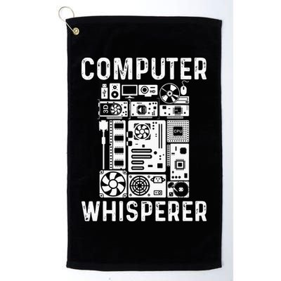 Funny Computer Geek Tech Nerd Gift Men Women Cool Support Golf Towel