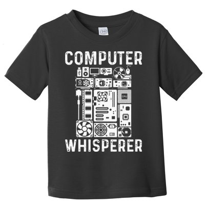 Funny Computer Geek Tech Nerd Gift Men Women Cool Support Toddler T-Shirt
