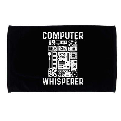Funny Computer Geek Tech Nerd Gift Men Women Cool Support Microfiber Hand Towel