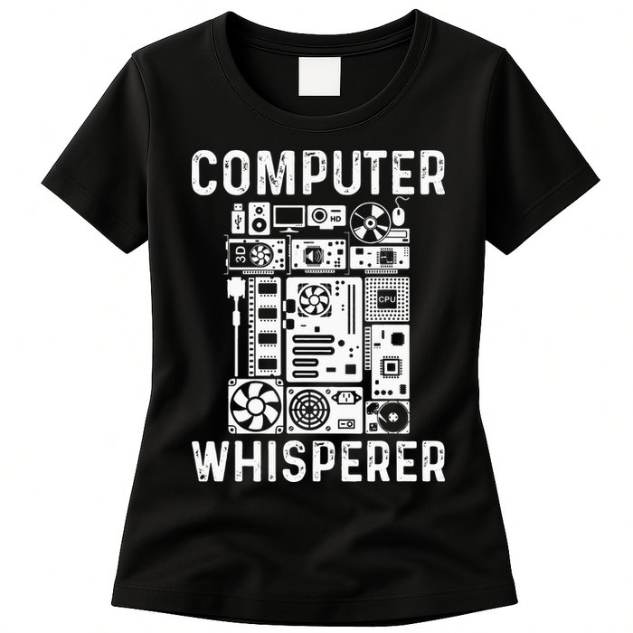 Funny Computer Geek Tech Nerd Gift Men Women Cool Support Womens T-Shirt