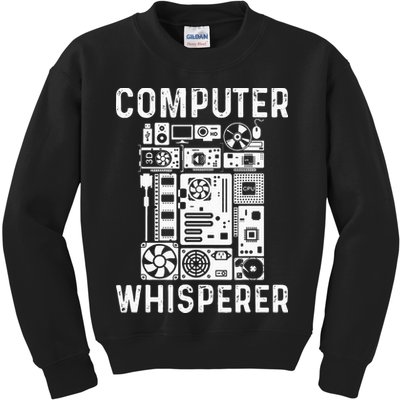 Funny Computer Geek Tech Nerd Gift Men Women Cool Support Kids Sweatshirt