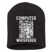 Funny Computer Geek Tech Nerd Gift Men Women Cool Support Short Acrylic Beanie