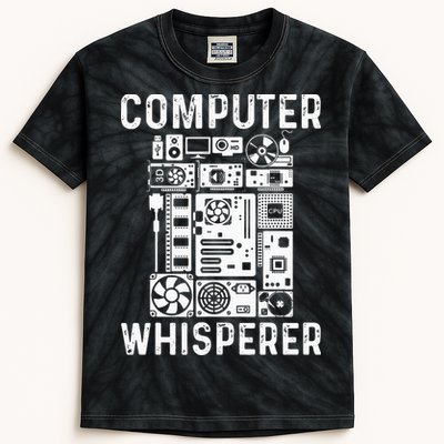Funny Computer Geek Tech Nerd Gift Men Women Cool Support Kids Tie-Dye T-Shirt