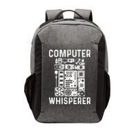 Funny Computer Geek Tech Nerd Gift Men Women Cool Support Vector Backpack