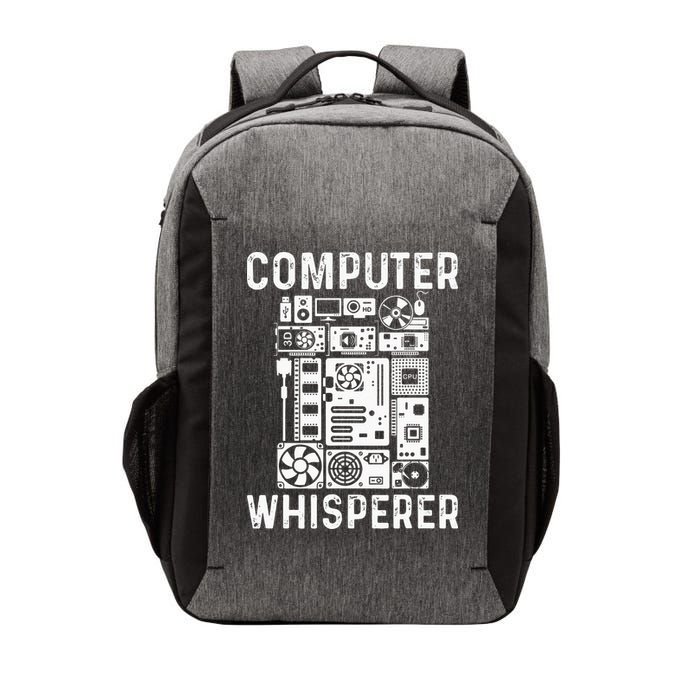 Funny Computer Geek Tech Nerd Gift Men Women Cool Support Vector Backpack