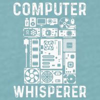 Funny Computer Geek Tech Nerd Gift Men Women Cool Support Sueded Cloud Jersey T-Shirt