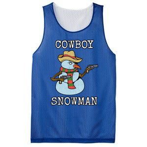 Funny Christmas Gift Western Cow Snow Gift Mesh Reversible Basketball Jersey Tank