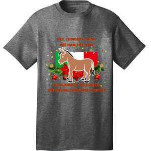 Funny Christmas Gift Dominick The Italian Christmas Donkey T-Shirt