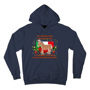 Funny Christmas Gift Dominick The Italian Christmas Donkey Hoodie