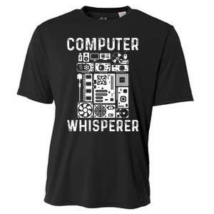 Funny Computer Geek Tech Nerd Gift Men Women Cool Support Cooling Performance Crew T-Shirt