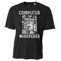 Funny Computer Geek Tech Nerd Gift Men Women Cool Support Cooling Performance Crew T-Shirt