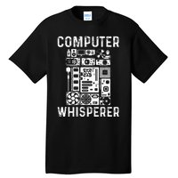 Funny Computer Geek Tech Nerd Gift Men Women Cool Support Tall T-Shirt