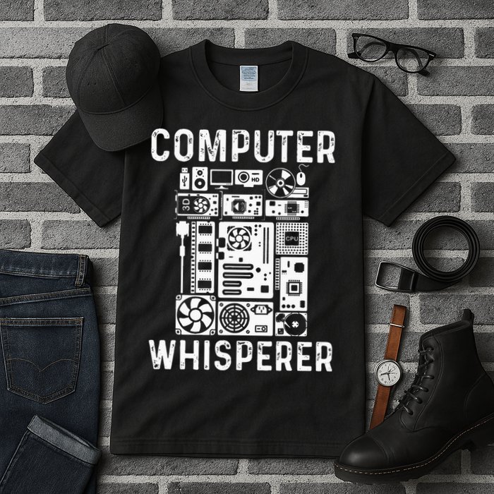 Funny Computer Geek Tech Nerd Gift Men Women Cool Support Tall T-Shirt