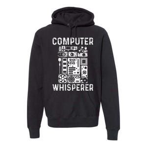 Funny Computer Geek Tech Nerd Gift Men Women Cool Support Premium Hoodie