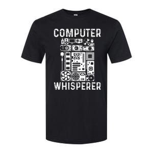 Funny Computer Geek Tech Nerd Gift Men Women Cool Support Softstyle CVC T-Shirt