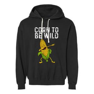 Funny Corn Gift For Men Women Corn On The Cob Costume Farmer Garment-Dyed Fleece Hoodie