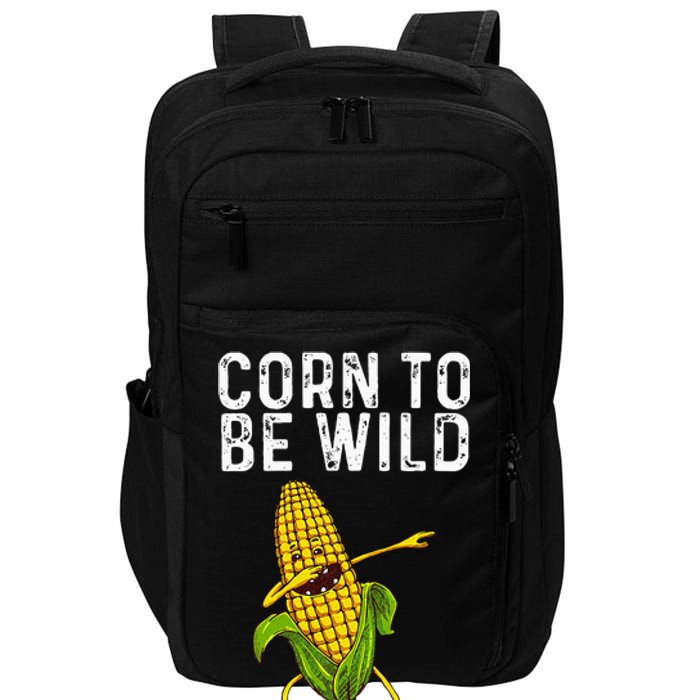 Funny Corn Gift For Men Women Corn On The Cob Costume Farmer Impact Tech Backpack