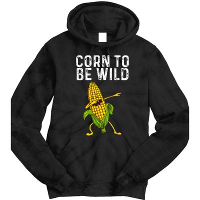 Funny Corn Gift For Men Women Corn On The Cob Costume Farmer Tie Dye Hoodie