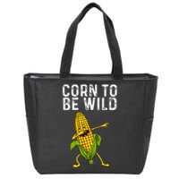 Funny Corn Gift For Men Women Corn On The Cob Costume Farmer Zip Tote Bag