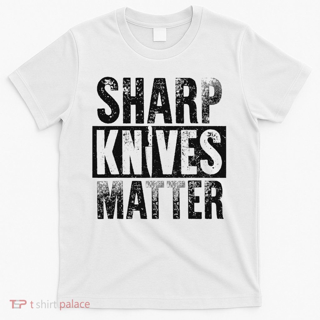 Funny Cooking Gift For Women Culinary Chef Knife Lovers T-Shirt