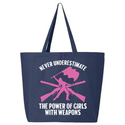 Funny Color Guard Art For Women Girl Rifle Flag Colorguard 25L Jumbo Tote