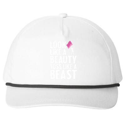 Funny Color Guard Design For Girl Women Winter Guard Lover Snapback Five-Panel Rope Hat