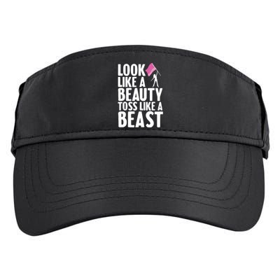 Funny Color Guard Design For Girl Women Winter Guard Lover Adult Drive Performance Visor