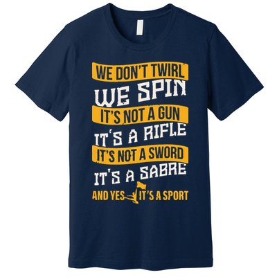 Funny Color Guard Shirts For Women Teens Colorguard Gift Premium T-Shirt