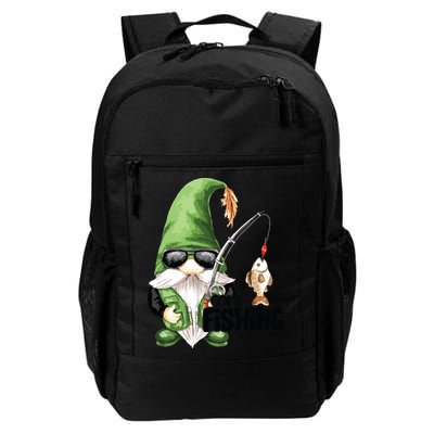 Fun Christmas Gone Fishing Gnome Fisherman Friends Backpack