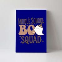 Funny Cute Halloween Middle School Boo Squad Costume Teacher Cool Gift Canvas